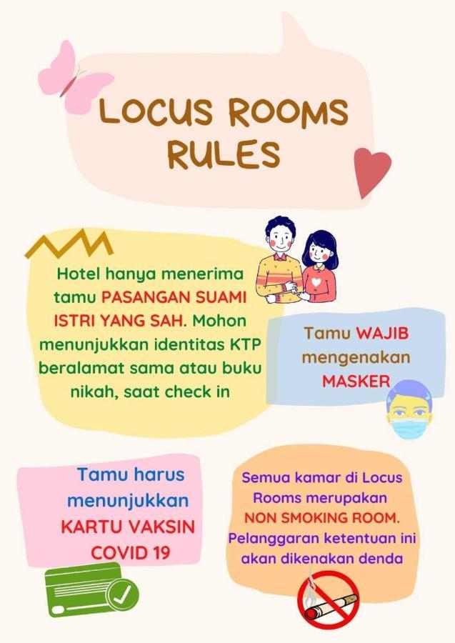 Locus Rooms Bandung Zewnętrze zdjęcie